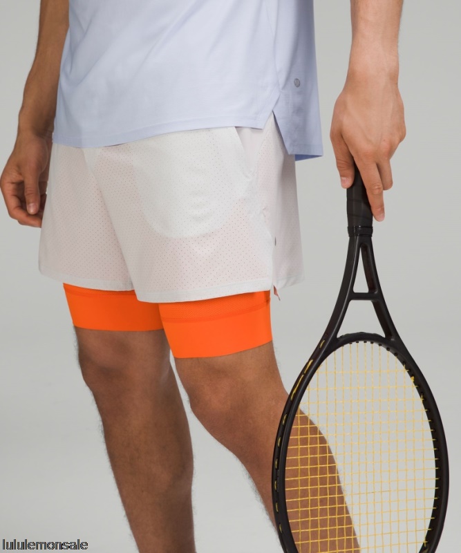 Lululemon Deutschland DELULU829 | Lululemon Deutschland Peroxid Belüftete Tennisshorts Nur Online
